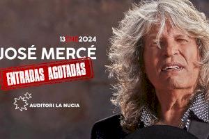 José Mercé agota las entradas para su concierto en La Nucía