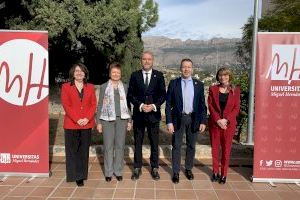 La UMH asume la Presidencia de la Conferencia de Rectoras y Rectores de las Universidades Públicas Valencianas