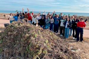 Estudiantes procedentes de EE.UU. participan en la recuperación ambiental del Paraje Natural Municipal del Molino del Agua