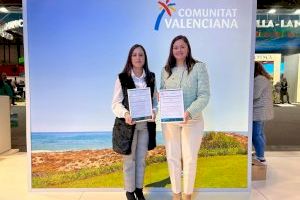 Castellón recoge en Fitur la “S” de Sostenibilidad para las playas de El Pinar, Serradal y Gurugú