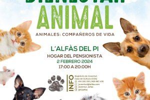'Animales, compañeros de vida' tema del Foro Jove organizado este viernes 2 de febrero en l'Alfàs