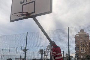 Alboraya aborda importantes trabajos en las instalaciones deportivas de Port Saplaya