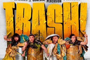 Las compañías de teatro Yllana y Töthem representan Trash!, una comedia sobre la percusión y el reciclaje