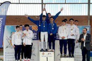 La Sala d'esgrima Marítim arrasa en el Campeonato Junior de Esgrima en Castellón