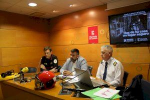La Diputación de Castellón anuncia campañas divulgativas para prevenir incendios en las viviendas