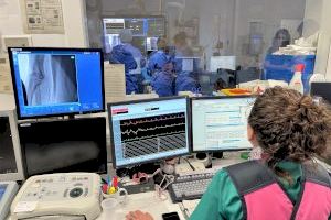 El Hospital de Sant Joan d’Alacant incorpora un nuevo mecanismo para la aspiración selectiva de las embolias pulmonares