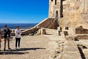 La Diputació de Castelló actuará en la mejora de la zona del aljibe del castillo de Alcalá de Xivert