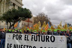 Els agricultors valencians tornaran a Madrid per a manifestar-se