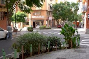 Alicante reduce en más de 96 toneladas las emisiones de CO2 en los barrios Edusi con nuevos corredores peatonales verdes