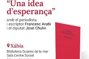 El expresidente de la Generalitat Valenciana Ximo Puig presenta en Xàbia su nuevo libro «Una idea d’esperança»
