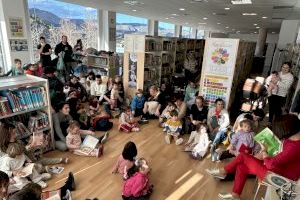 35 niñas y niños participaron en “L’Hora del Conte” en la Biblioteca