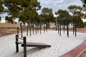 Moncada inaugura el nuevo parque de calistenia