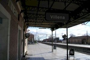 Villena solicitará conexión directa ferroviaria al aeropuerto Alicante - Elche