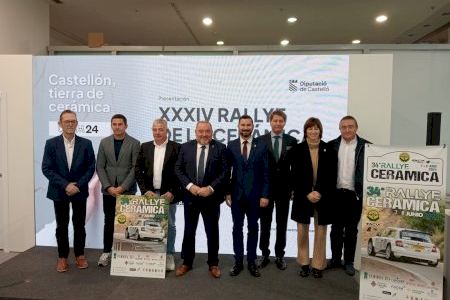El 34é Rallye de la Ceràmica recorrerà diverses poblacions de la província de Castelló