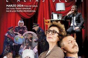 La actriz Isabel Ordaz Premio 'Pi d'Honor 2024'  de la 22 Mostra de Teatre de l'Alfàs