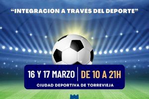 El III Mundialito de Fútbol “Ciudad de Torrevieja”, bajo el lema integración a través del deporte, se celebrará el 16 y 17 de marzo