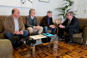 El alcalde de Orihuela se reúne con el presidente de la Diputación Provincial de Alicante