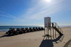Sueca participa por tercer año en el plan de limpieza de playas de la Diputación