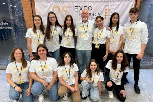 Alumnes del Col·legi Santa Maria de Vila-real, únics representants de la Comunitat Valenciana a l'Exporecerca Jove de Barcelona