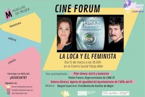 La actriz y guionista Pilar Gómez participa este viernes en l’Alfàs en el cine-forum ‘La loca y el feminista’