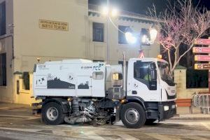 El Ayuntamiento de Paterna despliega el dispositivo especial de limpieza y seguridad de Fallas