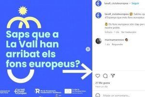 La Vall d'Uixó estrena redes sociales con Europa como protagonista