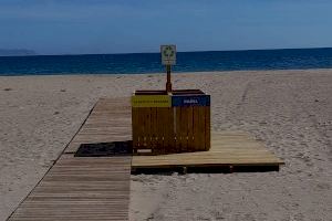El Campello instala 14 “islas de selectivas” en sus playas y calas para favorecer el reciclaje entre los usuarios