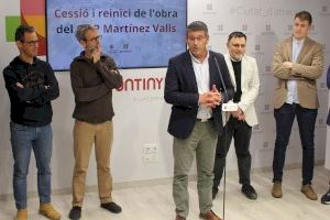 Jorge Rodríguez anuncia el reinici immediat de les obres del CEIP Martínez Valls