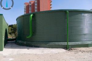 Finaliza la fase de construcción  del sistema de cañones de agua contra incendios en la Devesa