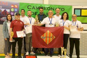 El Equipo Sección Potencia del Club Halterofilia Alzira obtiene el título de subcampeones de Europa por equipos
