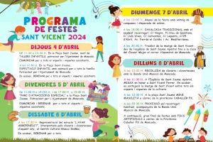Moncada celebra Sant Vicent con una programación especial para niños