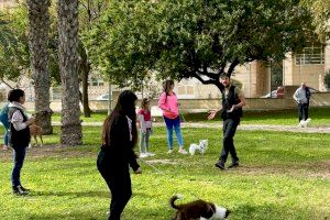 El sábado se impartió en El Campello el primer taller de educación canina para aprender a gestionar la tenencia de mascotas