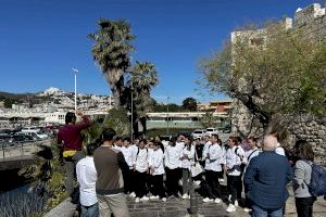 Alumnos de Gasma Academy visitan Peñíscola para conocer los atractivos de su gastronomía marinera