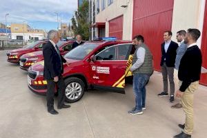 La Diputación de Castellón dota de nuevos vehículos el Consorcio Provincial de Bomberos