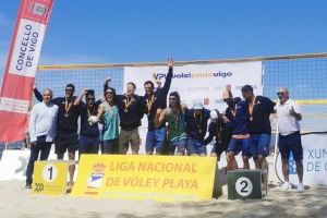 El BeachBol La Malva Valencia defiende su corona y vuelve a proclamarse campeón de la Liga Nacional de Vóley Playa