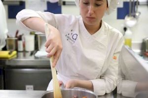 La estudiante valenciana Sarah Olivares, finalista a Premio Promesas de la alta cocina, se queda a las puertas de obtener el galardón
