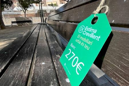 El Ayuntamiento de Crevillent pone precio al mobiliario urbano para concienciar de la importancia de cuidarlo