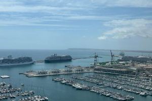 Una triple escala trae a Alicante a 4.500 cruceristas en una semana que finalizará con 13.000 pasajeros