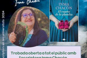 La Facultat d’Educació de la UA celebra el Dia del Llibre amb una trobada amb Inma Chacón