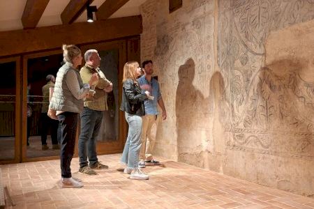 Betxí descubre unas pinturas góticas y de principios del renacimiento en la última fase de restauración de El Palau
