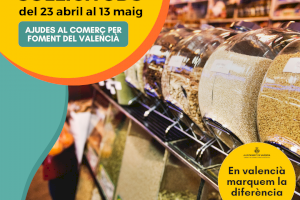 Los comercios que promocionan el valenciano pueden recibir una ayuda de hasta 2.000 euros