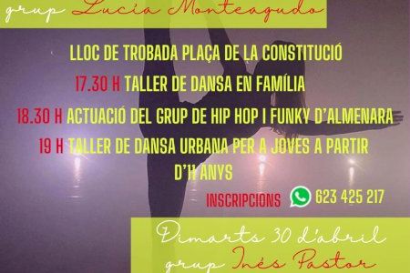 Almenara conmemorará el Día de la Danza con talleres, clases y exhibiciones