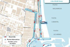 Poblats Marítims acoge la 15k y 7,5k ‘Valencia Abierta al Mar’ este domingo