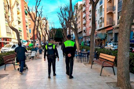 Mislata se mantiene como una de las ciudades de España con menos criminalidad y la cuarta más segura de la Comunitat Valenciana
