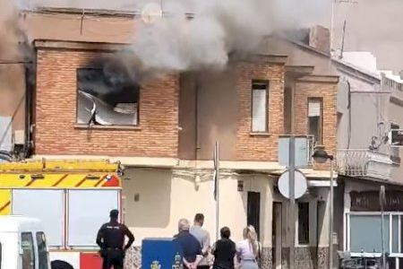 S'incendia un pis situat damunt d'un bar de Vila-real