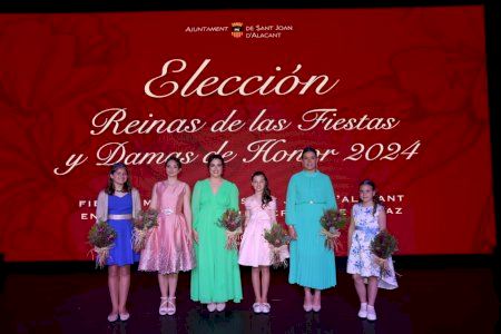 Aixa Verdú Ruiz y Nerea Fuentes Gaitán son las Reinas de las Fiestas del Cristo 2024 de Sant Joan