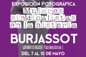 El Ayuntamiento de Burjassot acoge la exposición fotográfica “Mujeres sindicalistas en la historia”