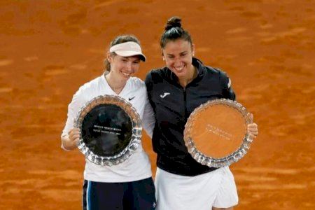 Nuevo triunfo para Sara Sorribes: gana el dobles en el Madrid Mutua Open