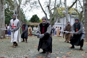 Los caballeros templarios cobrarán vida en el Ateneo Mercantil con una exhibición de lucha medieval con espadas