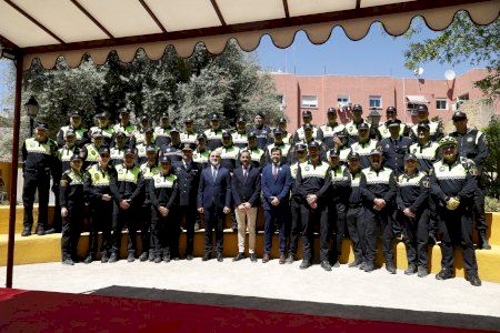 Mislata celebra el Día de la Policía Local con un reconocimiento al mérito de sus agentes